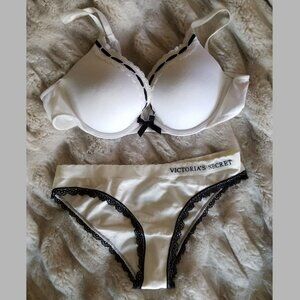 Never Worn! VS Lacey Push-Up Bra and Panty Set
